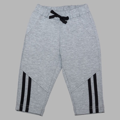 Брюки Дабл с лампасами Чуди Кидс 427125Ц2-2 серый 01